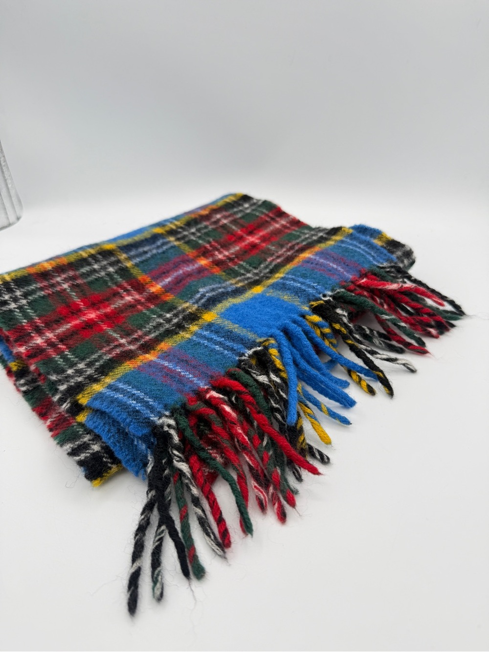 Lochcarron Wool Scarf Scottish Plaid Classic Academia Unisex